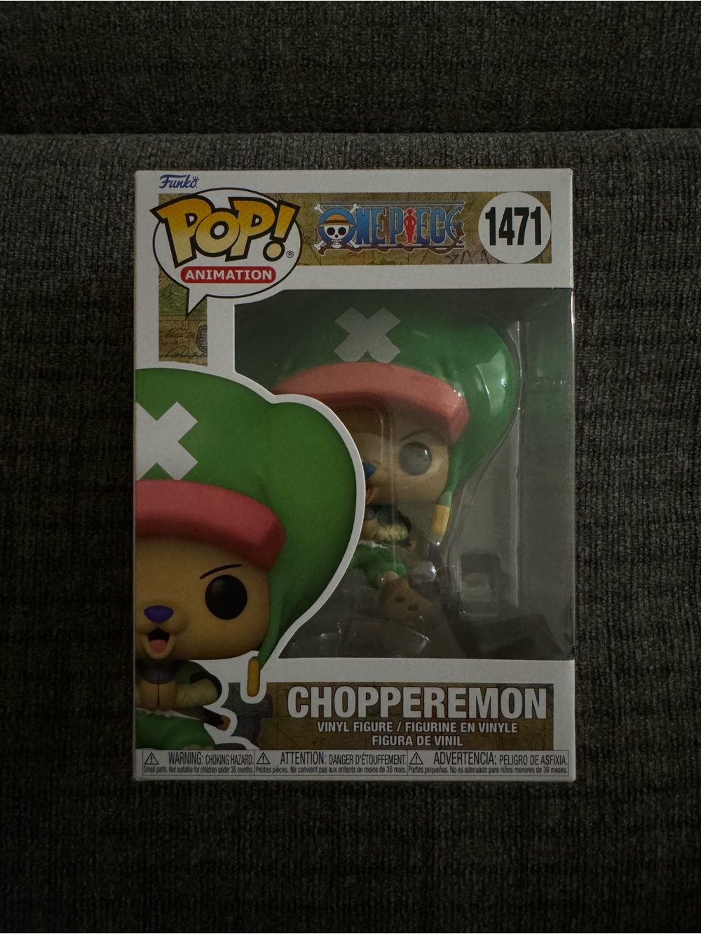 Funko Chopperemon Vinyl Figure – Green Hat with Pink Trim